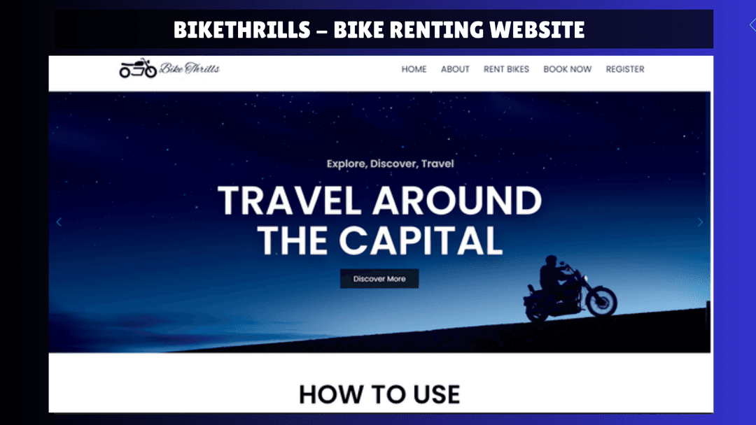 Bikethrills Website