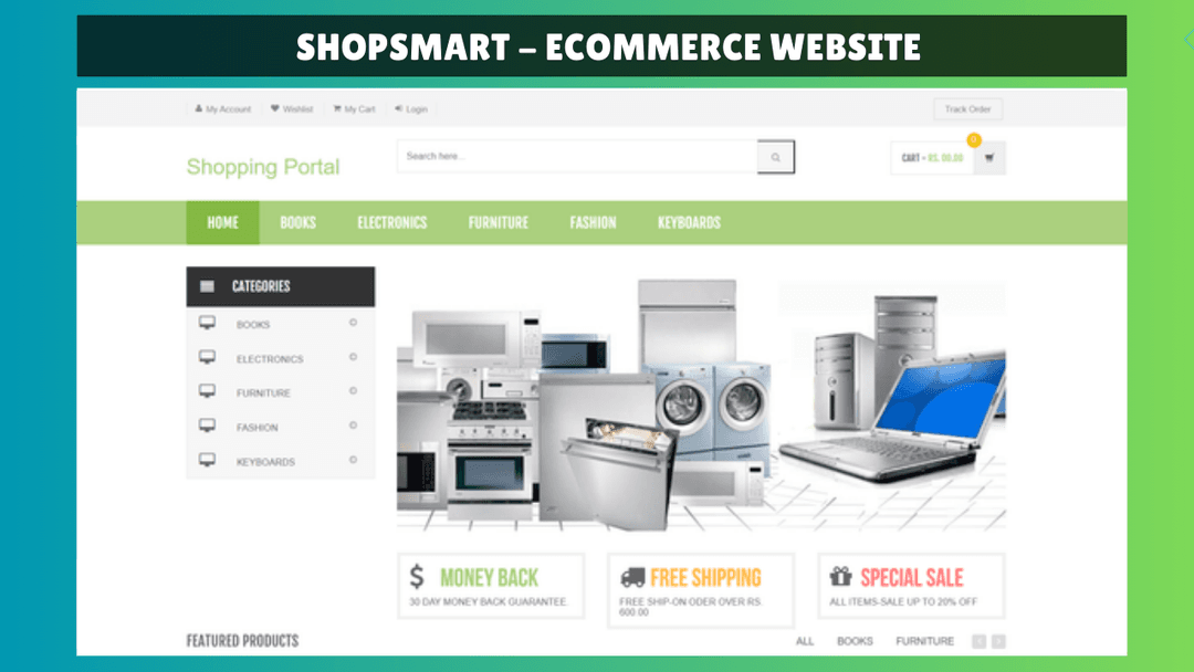 Ecommerce Website