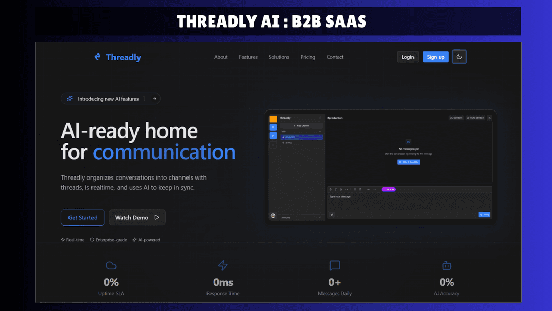 Threadly: B2B SaaS